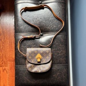 Louis Vuitton Classic Brown and Tan Crossbody Bag